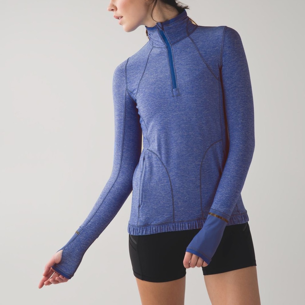 Lululemon Pace Pusher Half Zip - size 2